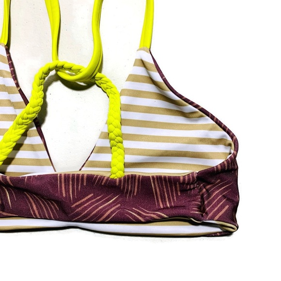 Seea Capitola Reversible Swim Bikini Top Size Small - Picture 6 of 15